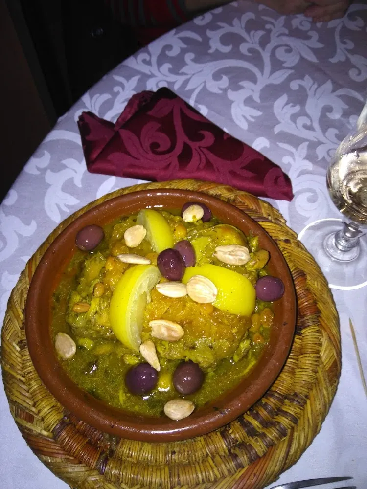 Tajine Poulet Aux Citrons Confits